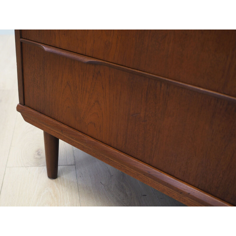 Teak vintage chest of drawers, Denmark 1970s