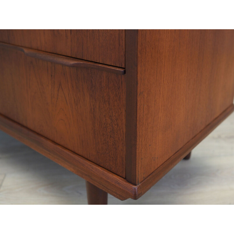 Teak vintage chest of drawers, Denmark 1970s