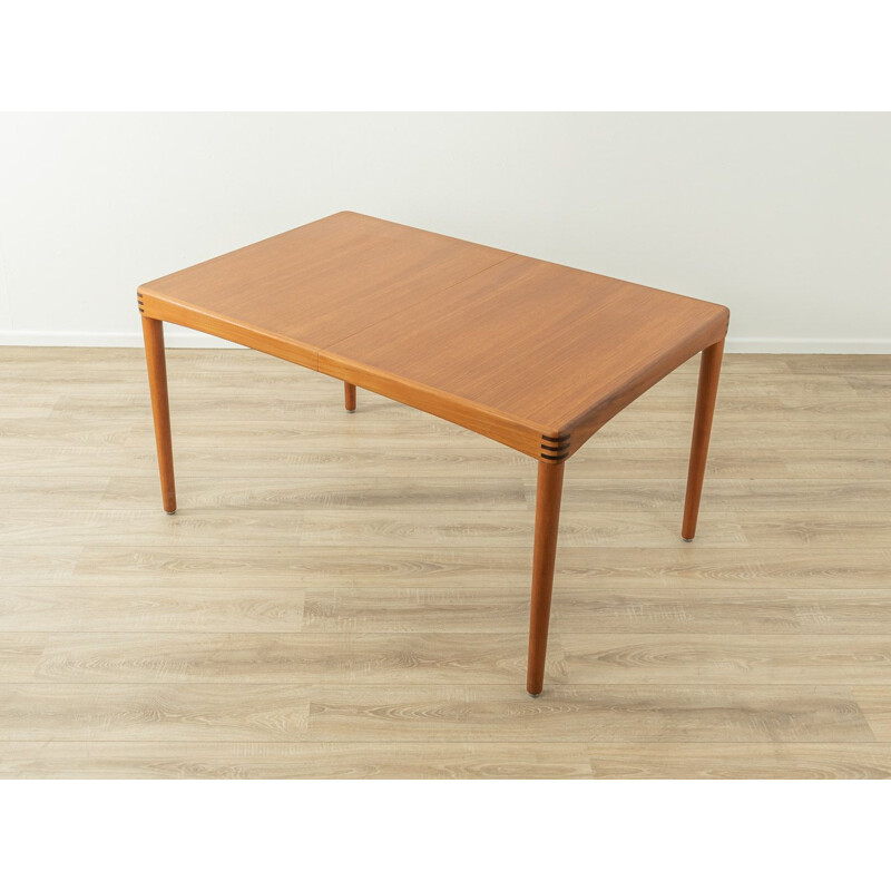 Teak vintage dining table by H.W. Klein for Bramin, Denmark 1960s