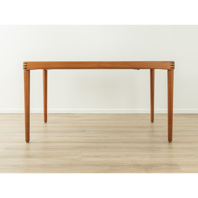 Table vintage en teck de H.W. Klein pour Bramin, Danemark 1960