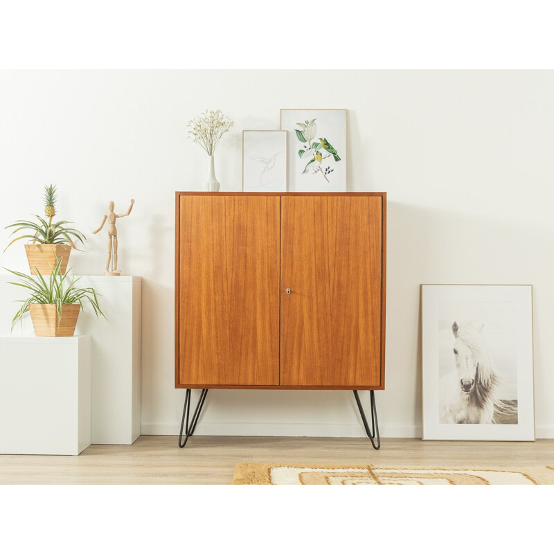 Vintage teak cabinet for DeWe, Germany 1960