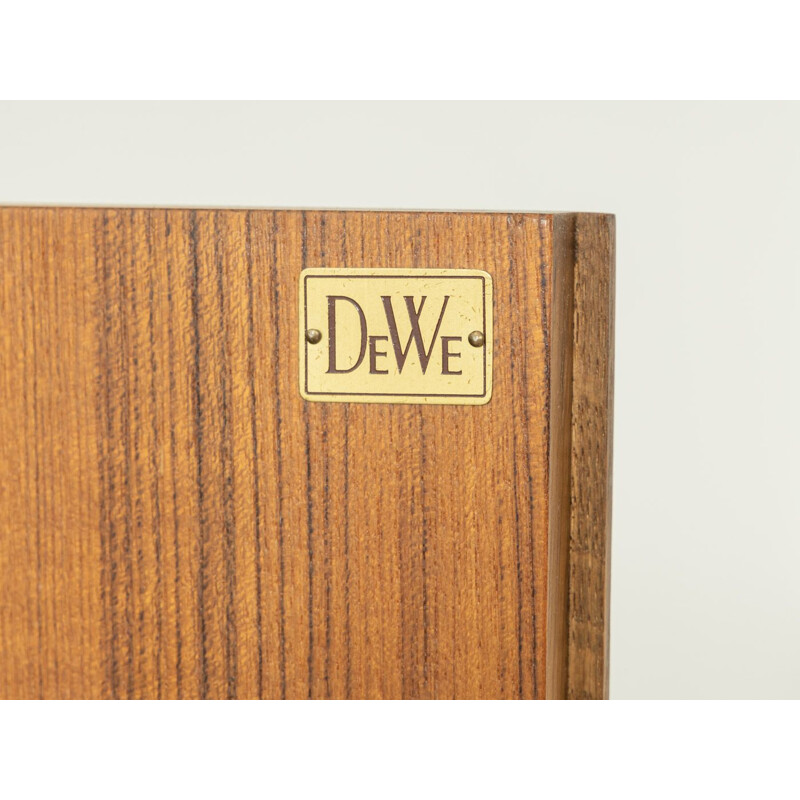 Vintage teak cabinet for DeWe, Germany 1960