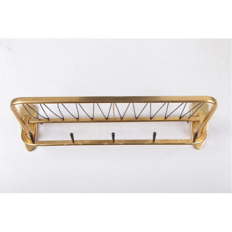 Vintage coat rack, Hollywood Regency style, Germany 1960