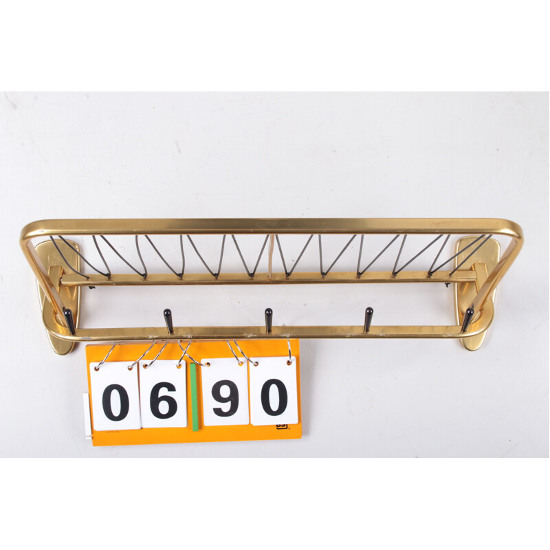 Vintage coat rack, Hollywood Regency style, Germany 1960