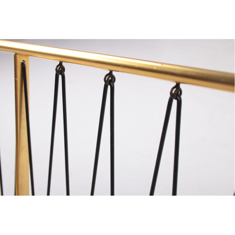 Vintage coat rack, Hollywood Regency style, Germany 1960