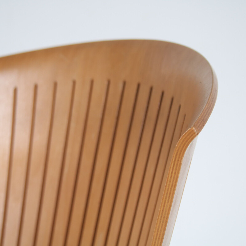 Vintage chair with armrests by Nanna Ditzel for Fredericia, Denmark 1980