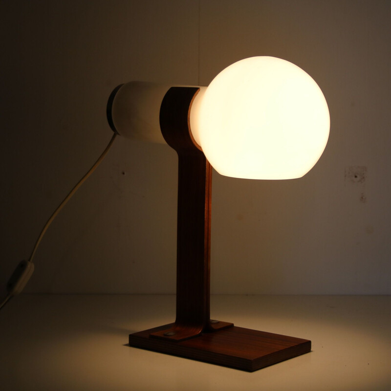 Lampe de table vintage par Temde Leuchten, Allemagne 1960