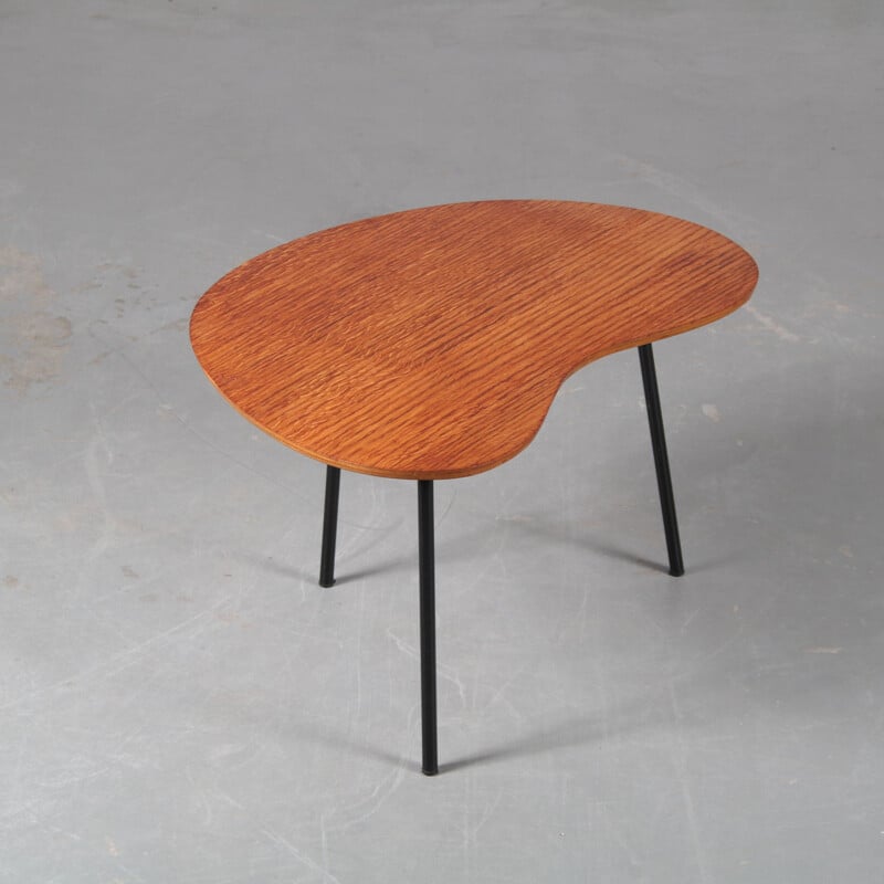 Vintage coffee table by Pierre Guariche for Trefac, Belgium 1950