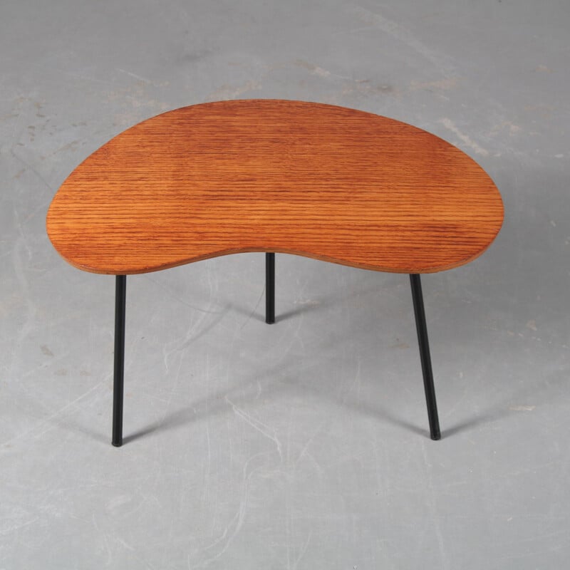 Vintage coffee table by Pierre Guariche for Trefac, Belgium 1950