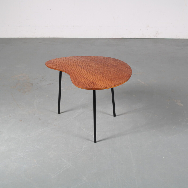 Vintage coffee table by Pierre Guariche for Trefac, Belgium 1950