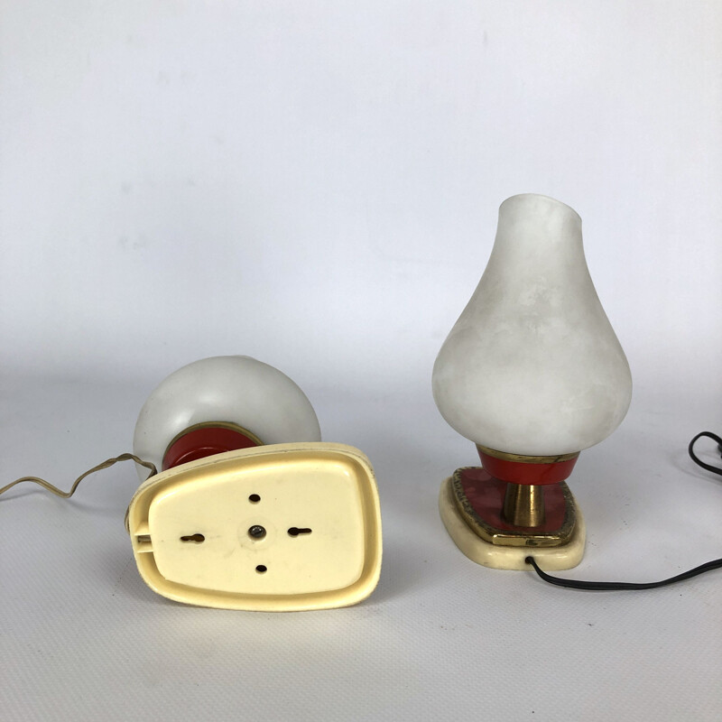 Paar vintage lampen, Italiaans
