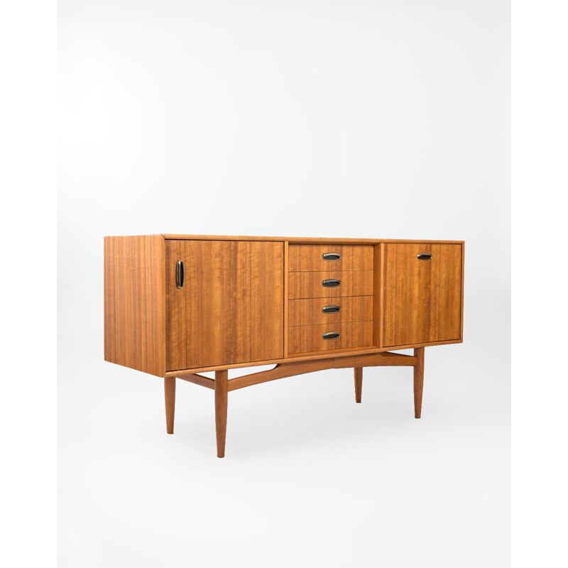 Vintage Brasilia teak sideboard por Victor Wilkins para Gplan, Reino Unido 1960