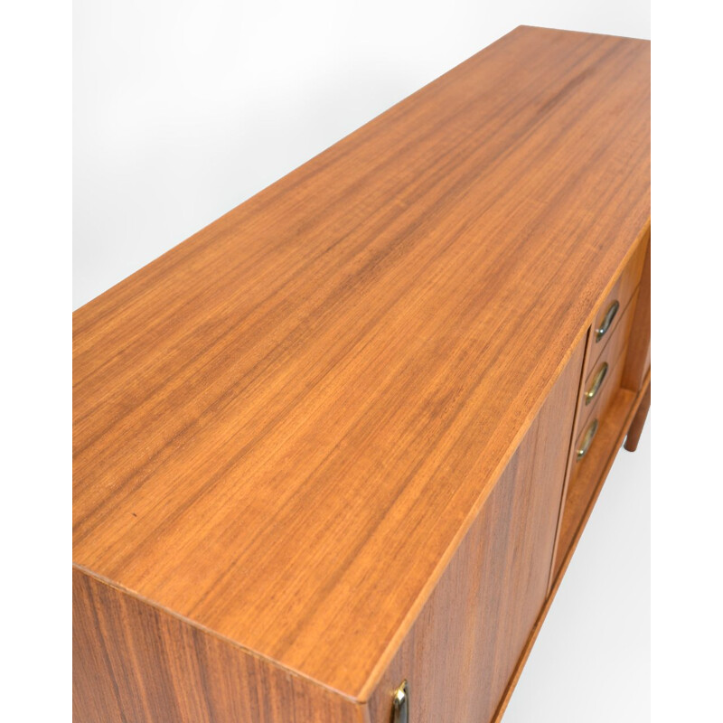 Vintage Brasilia teak sideboard por Victor Wilkins para Gplan, Reino Unido 1960