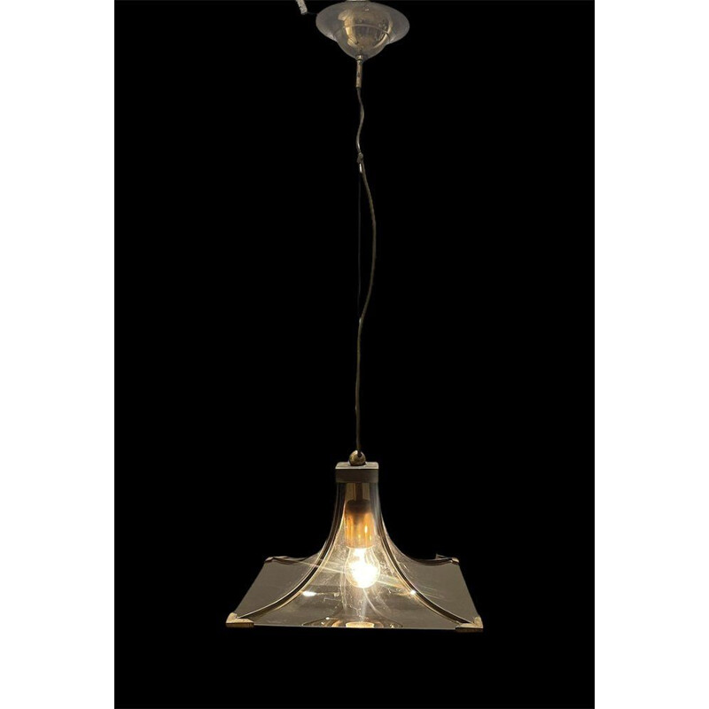 Mid-century Pagoda pendant lamp by Esperia