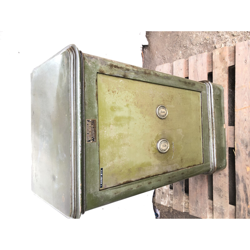 Vintage vertstaen safe, 1900