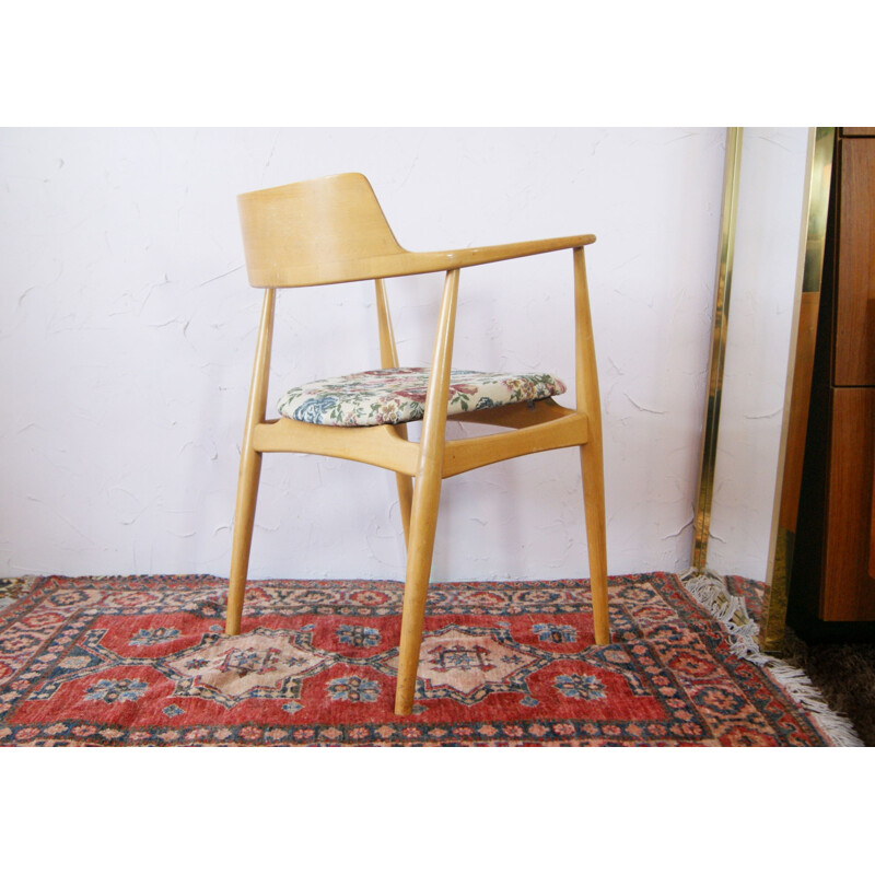 Vintage armchair by Hartmut Lohmeyer for Wilkhahn, 1950s