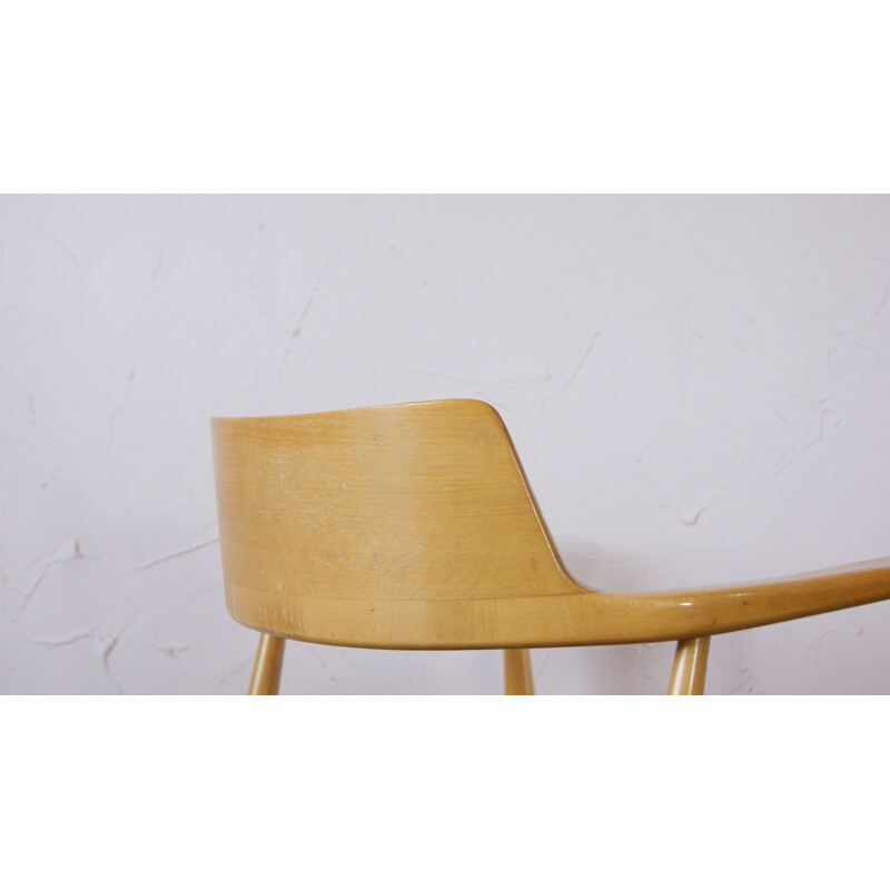 Vintage armchair by Hartmut Lohmeyer for Wilkhahn, 1950s