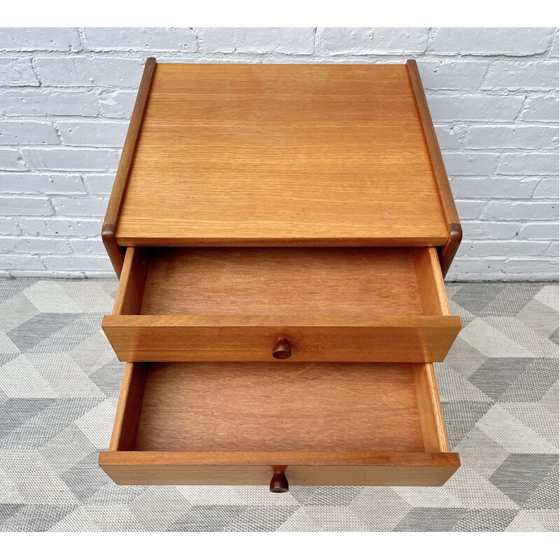 Vintage storage cabinet with drawers by Nathan, UK 1980