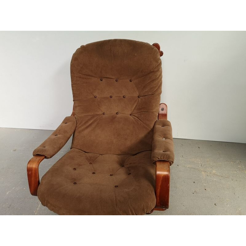 Zweedse vintage fauteuil, 1970