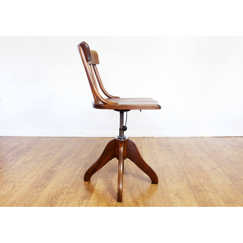 Vintage office chair by Hörgen Glarus, 1950s