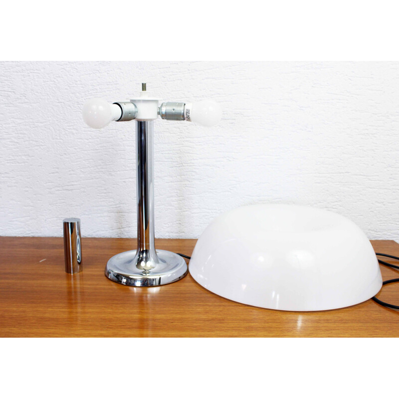Lampe de table vintage en champignon d'Egon Hillebrand pour Hillebrand Lighting, 1970