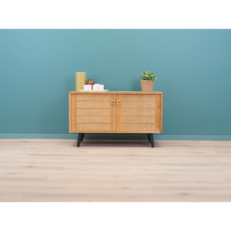 Oakwood vintage highboard, Denmark 1970s