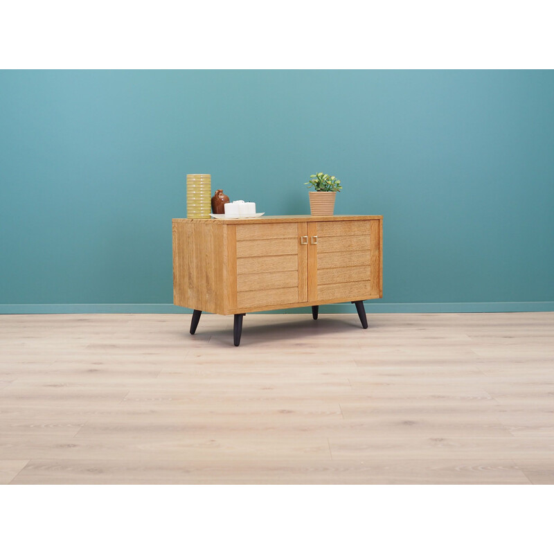 Oakwood vintage highboard, Denmark 1970s