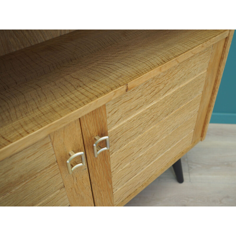 Oakwood vintage highboard, Denmark 1970s