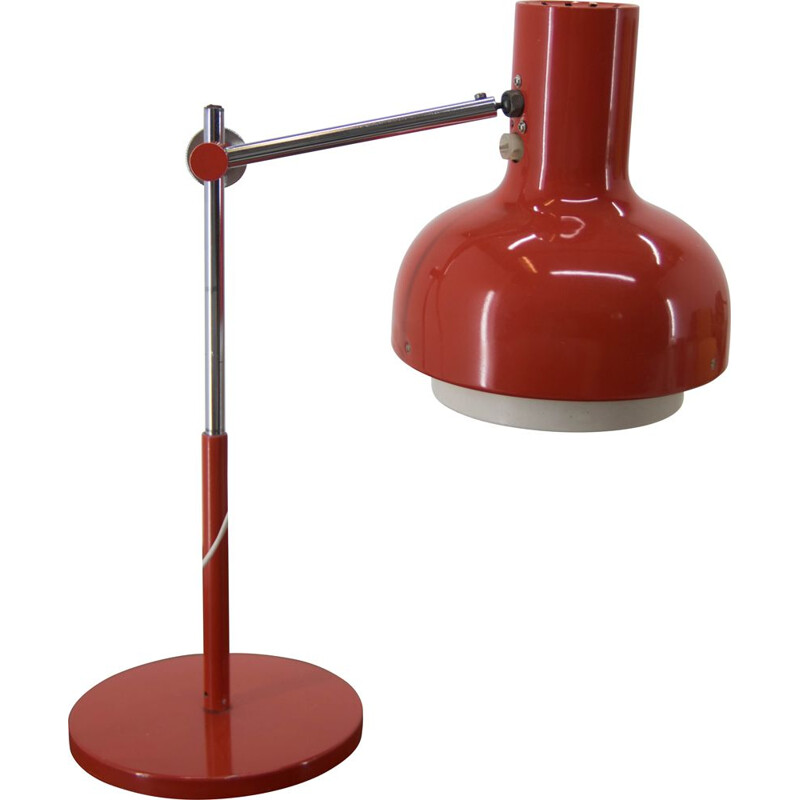 Vintage adjustable table lamp by Josef Hurka for Napako, 1970