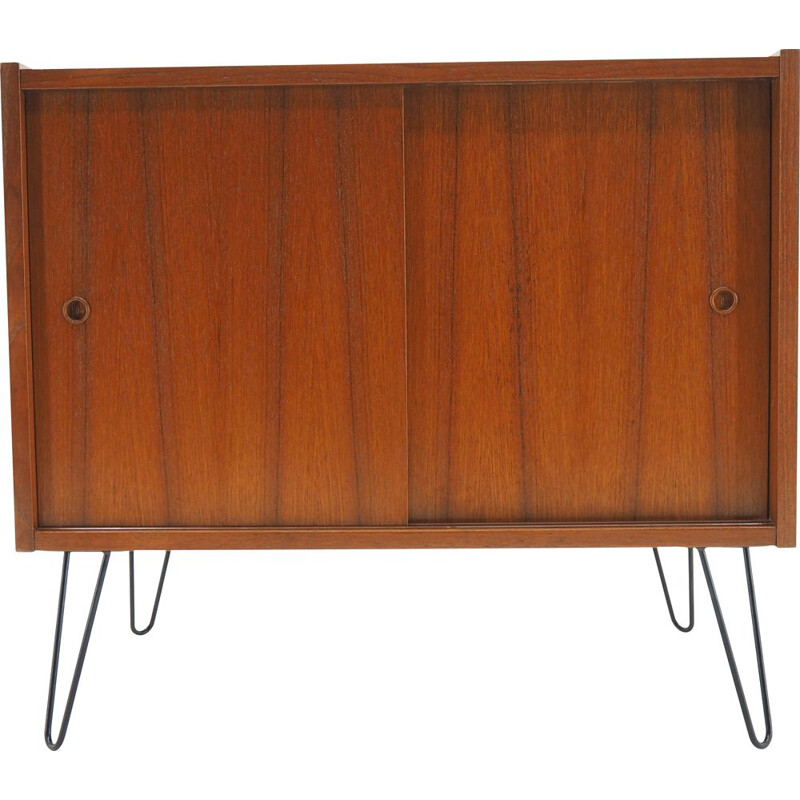 Mid century teak highboard, Denmark 1960s