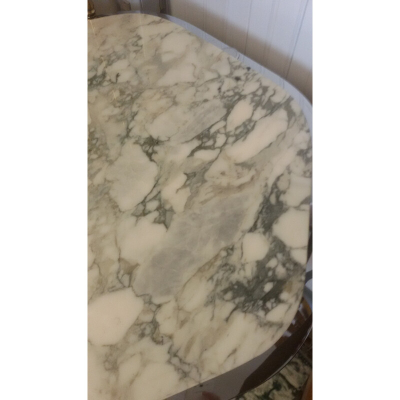 Italian coffee table in marble - 1970s