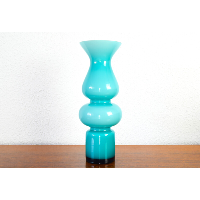 Scandinavian vintage Carnaby vase by Per Lütken for Holmegaard, Denmark 1960s