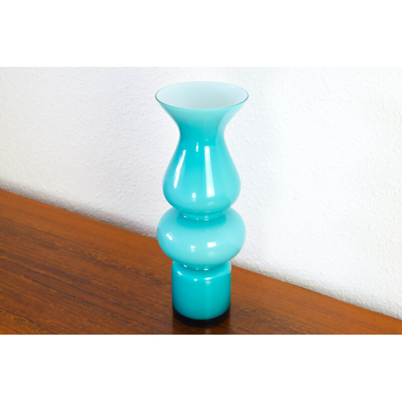 Scandinavian vintage Carnaby vase by Per Lütken for Holmegaard, Denmark 1960s