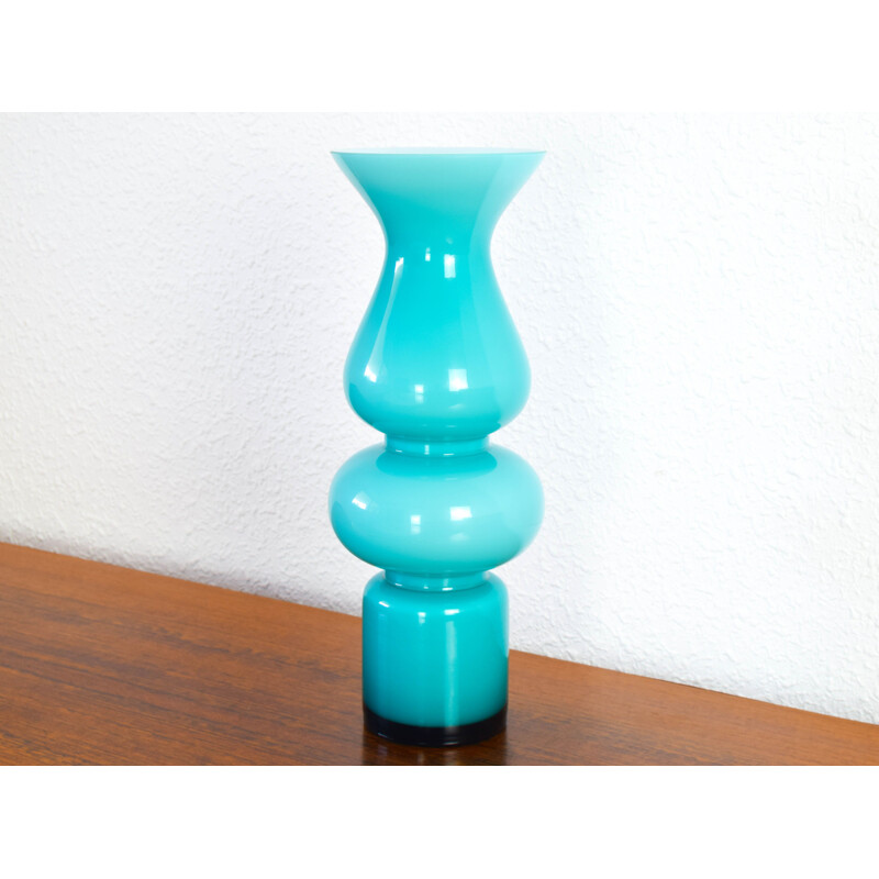 Scandinavian vintage Carnaby vase by Per Lütken for Holmegaard, Denmark 1960s