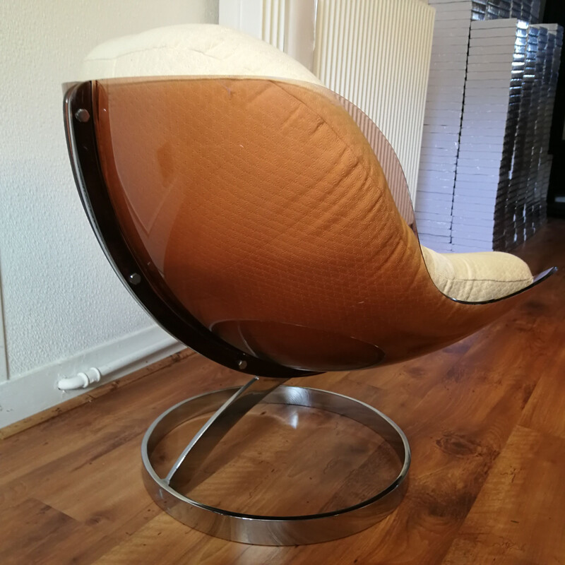 Spherical vintage armchair by Tabacoff, 1970