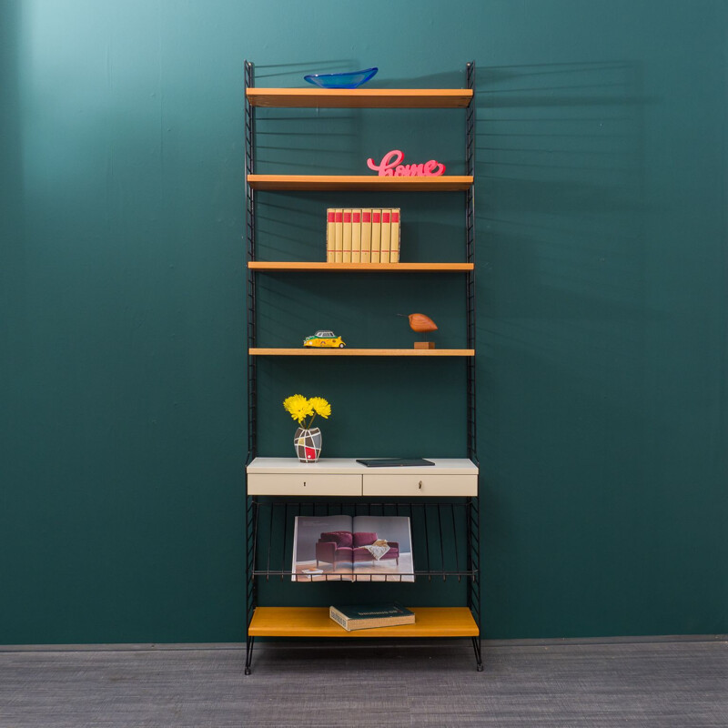 Mid-century String shelving unit by Nisse Strinning, 1950-1960