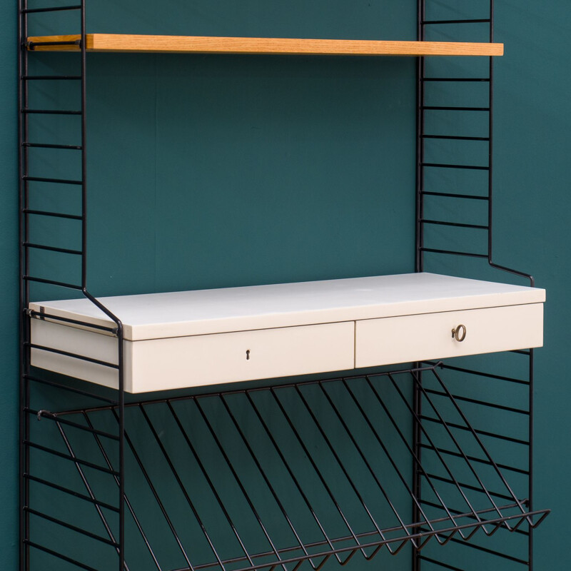 Mid-century String shelving unit by Nisse Strinning, 1950-1960