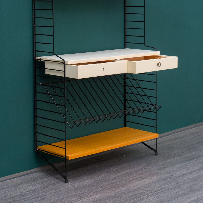 Mid-century String shelving unit by Nisse Strinning, 1950-1960