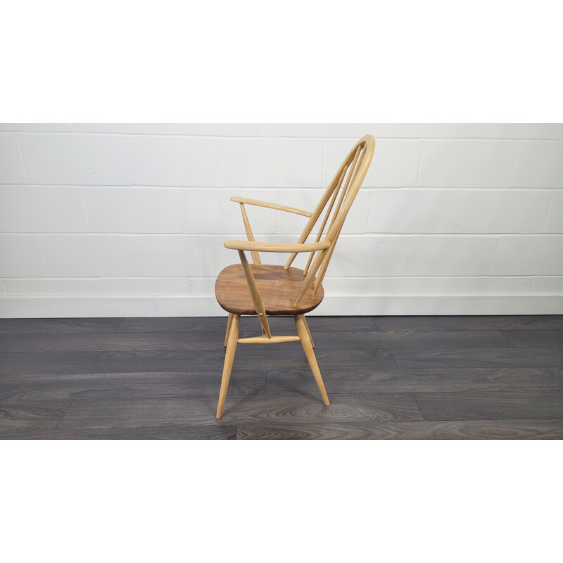 Mid century dining chair with armrests by Ercol Quaker Carver, 1960s