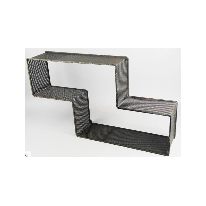 "Dedal" shelves in perfored metal, Mathieu MATEGOT - 1955