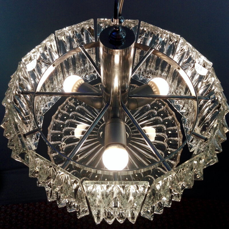 Vintage chandelier by Paolo Venini, Italy 1960