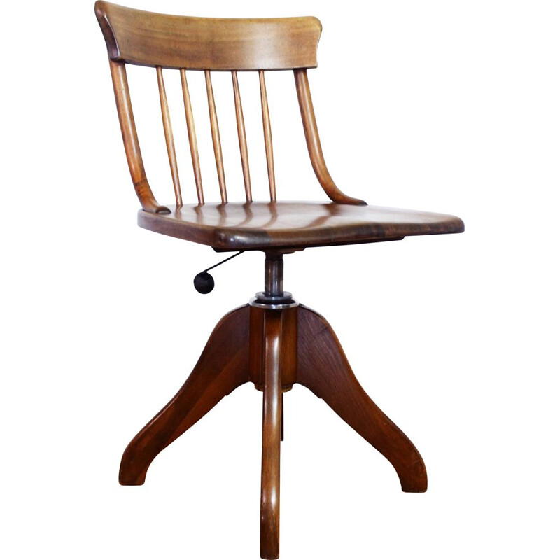 Vintage office chair by Hörgen Glarus, 1950s