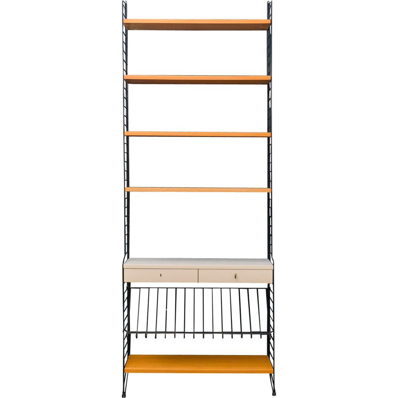 Mid-century String shelving unit by Nisse Strinning, 1950-1960