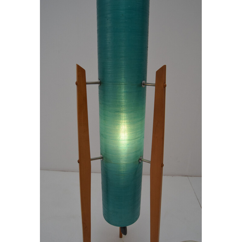 Vintage Rocket floor lamp, Space Age, Czechoslovakia 1970