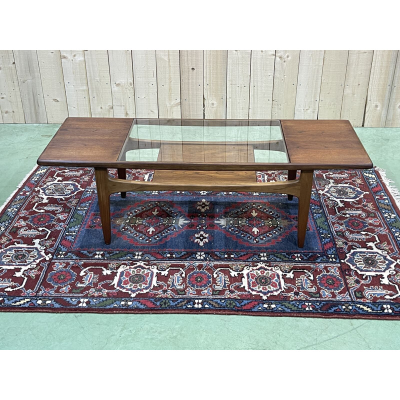 Vintage teak coffee table, 1970s