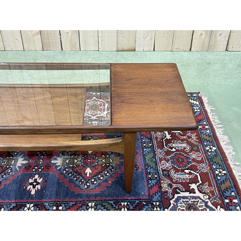 Vintage teak coffee table, 1970s