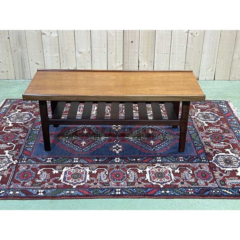 Vintage teak coffee table, 1970