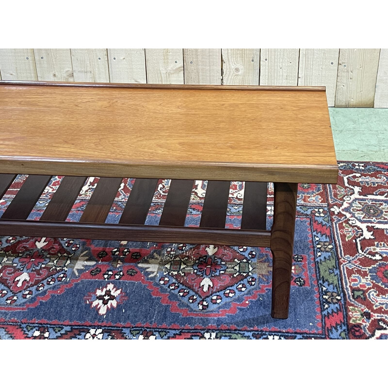 Vintage teak coffee table, 1970