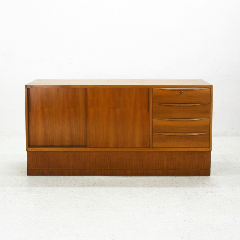 Mid century modern walnut sideboard, Franz EHRLICH - 1960s