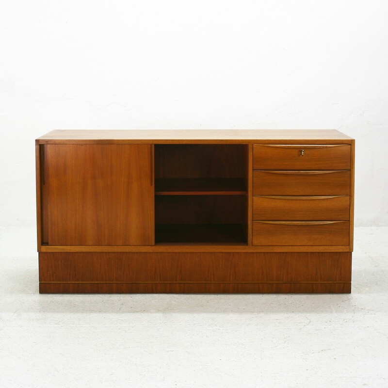 Mid century modern walnut sideboard, Franz EHRLICH - 1960s